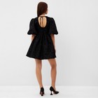 Платье женское с вырезом на спине MIST, р. XL, черный - Фото 3
