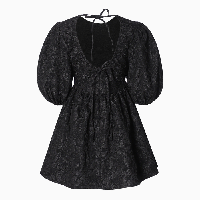 Платье женское с вырезом на спине MIST, р. XL, черный