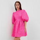 Платье женское с вырезом на спине MIST, р. S, розовый - фото 2158257