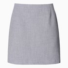 Юбка мини женская MIST: Classic Collection, размер M, серая - Фото 7