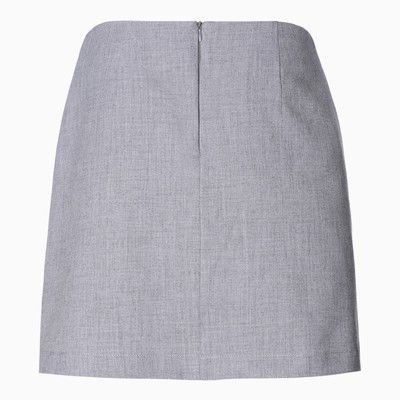 Юбка мини женская MIST: Classic Collection, размер 46 (L), серая