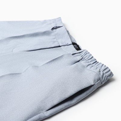 Брюки женские Mist plus-size, размер 54, голубые