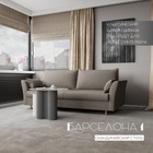 Диван прямой «Барселона 1», ПЗ, механизм пантограф, велюр, цвет квест 032 - Фото 1