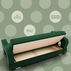 Диван прямой «Бруно 2», НПБ, механизм книжка, велюр, цвет квест 010 - Фото 4