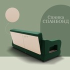 Прямой диван «Бруно 2», НПБ, механизм книжка, велюр, цвет квест 010 - Фото 5