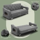 Диван прямой «Бруно 2», НПБ, механизм книжка, велюр, цвет квест 014 - Фото 3