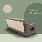 Прямой диван «Бруно 2», НПБ, механизм книжка, велюр, цвет квест 014 - Фото 6