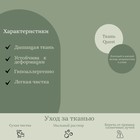 Прямой диван «Бруно 2», НПБ, механизм книжка, велюр, цвет квест 023 - Фото 7