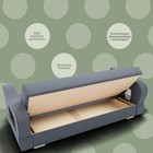 Диван прямой «Бруно 2», НПБ, механизм книжка, велюр, цвет квест 026 - Фото 4