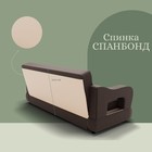 Прямой диван «Бруно 2», НПБ, механизм книжка, велюр, цвет квест 033 - Фото 5