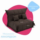 Диван прямой «Джаз 1600», ППУ, механизм аккордеон, велюр, цвет квест 033 - Фото 3