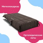 Диван прямой «Джаз 1600», ППУ, механизм аккордеон, велюр, цвет квест 033 - Фото 4