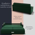 Диван прямой «Дубай 2», ППУ, механизм еврокнижка, велюр, цвет квест 010 - Фото 7