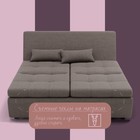 Прямой диван «Калифорния 1», ППУ, механизм пума, велюр, цвет квест 032 - Фото 4