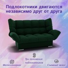 Диван прямой «Клик-кляк», ППУ, механизм книжка, велюр, цвет квест 010 - Фото 4