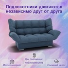 Диван прямой «Клик-кляк», ППУ, механизм книжка, велюр, цвет квест 023 - Фото 4