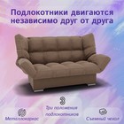 Диван прямой «Клик-кляк», ППУ, механизм книжка, велюр, цвет квест 025 - Фото 4