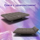 Диван прямой «Клик-кляк», ППУ, механизм книжка, велюр, цвет квест 032 - Фото 5