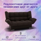 Диван прямой «Клик-кляк», ППУ, механизм книжка, велюр, цвет квест 033 - Фото 4