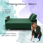 Прямой диван «Манго», ПБ, механизм книжка, велюр, цвет квест 010 - Фото 4