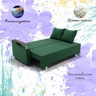 Прямой диван «Манго», ППУ, механизм книжка, велюр, цвет квест 010 - Фото 3