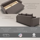 Диван прямой «Олимп 1», ППУ, механизм еврокнижка, велюр, цвет квест 032 - Фото 4