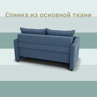 Прямой диван «Палермо», ППУ, механизм выкатной, велюр, цвет квест 023 - Фото 6