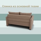 Диван прямой «Палермо», ППУ, механизм выкатной, велюр, цвет квест 025 - Фото 6