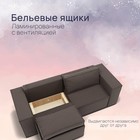 Диван – трансформер раскладной «Рашт», НПБ, механизм выкатной, велюр, цвет квест 033 - Фото 5