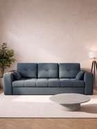 Диван прямой «Сенатор 1», НПБ, механизм пантограф, велюр, цвет квест 023 - Фото 4