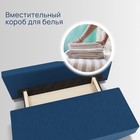 Диван прямой «Сити», ППУ, механизм еврокнижка, велюр, цвет квест 024 - Фото 5