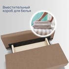 Диван прямой «Сити», ППУ, механизм еврокнижка, велюр, цвет квест 025 - Фото 5