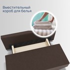 Диван прямой «Сити», ППУ, механизм еврокнижка, велюр, цвет квест 033 - Фото 5