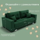 Диван прямой «Талисман 1», ПЗ, механизм пантограф, велюр, цвет квест 010 - Фото 2