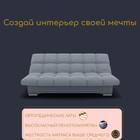 Прямой диван «Финка», ППУ, механизм книжка, велюр, цвет квест 026 - фото 13806185