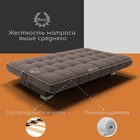 Прямой диван «Хьюстон 1», ППУ, механизм книжка, велюр, цвет квест 033 - Фото 4