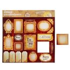 Вырубные картонные теги для скрапбукинга "Бесценные моменты" - Фото 1