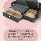 Диван угловой «Дубай 1», ППУ, механизм выкатной, угол правый, велюр, цвет квест 014 - Фото 5