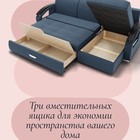 Диван угловой «Дубай 1», ППУ, механизм выкатной, угол правый, велюр, цвет квест 023 - Фото 5