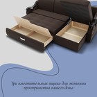 Диван угловой «Дубай 2», ППУ, механизм выкатной, угол правый, велюр, цвет квест 033  (артикул 10196417)  большой выбор товаров оптом и в розницу по низким ценам с доставкой