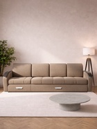 Диван - трансформер «Колизей 2», механизм еврокнижка, угол левый, велюр, цвет квест 025 - Фото 4