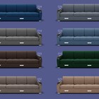 Диван - трансформер «Колизей 2», механизм еврокнижка, угол левый, велюр, цвет квест 025 - Фото 7