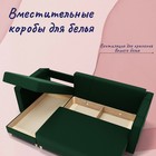 Угловой диван «Консул 2», НПБ, механизм пантограф, угол левый, велюр, цвет квест 010 - Фото 6