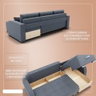 Диван угловой «Нью–йорк 3», ППУ, механизм пантограф, угол правый, велюр, цвет квест 026  (артикул 10196593)  большой выбор товаров оптом и в розницу по низким ценам с доставкой