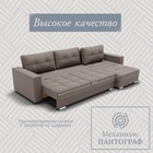 Угловой диван «Талисман 3», ПЗ, механизм пантограф, угол правый, велюр, цвет квест 032 - Фото 3