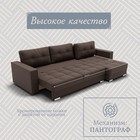 Угловой диван «Талисман 3», ПЗ, механизм пантограф, угол правый, велюр, цвет квест 033 - Фото 3