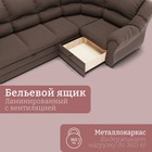 Диван угловой «Хост», ПЗ, механизм венеция, угол универсальный, велюр, цвет квест 033 - Фото 5