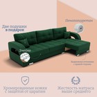 Диван - трансформер «Элита 2», ПЗ, механизм пантограф, угол правый, велюр, цвет квест 010 - Фото 4