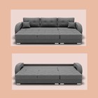 Диван – трансформер «Элита 2», ПЗ, механизм пантограф, угол правый, велюр, цвет квест 014  (артикул 10196766)  большой выбор товаров оптом и в розницу по низким ценам с доставкой