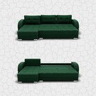 Диван угловой «Элита 3», ПЗ, механизм пантограф, угол левый, велюр, цвет квест 010 - Фото 5